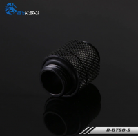 Прямой фитинг Bykski B-DTSO-S Black