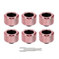 Фитинг Thermaltake Pacific C-Pro G1/4 PETG 16mm OD Fitting Kit - Rose Gold