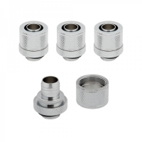 Фитинг Corsair Hydro X Series XF Softline 4-pack 10/13mm compression - Chrome