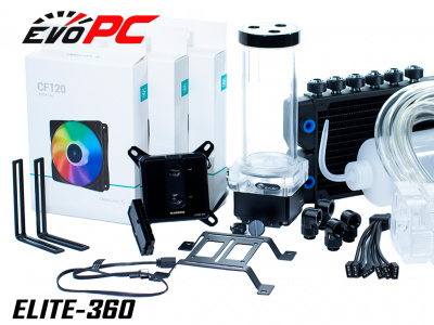 Комплект водяного охлаждения Evo Kit 360 - Intel Elite