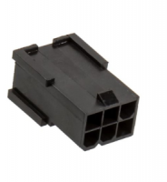 Разъем 6 Pin PCI-E Male Black