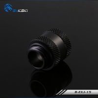 Прямой фитинг Bykski B-EXJ-15 Black