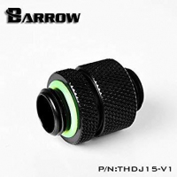 Прямой фитинг Barrow THDJ15-V1 Black