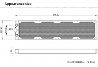 Радиатор Barrow Dabel-28b 480