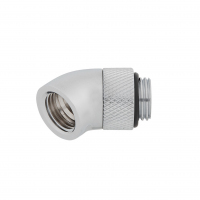 Угловой фитинг Corsair Hydro X Series XF Adapter 2-pack 45° Angled rotary - Silver