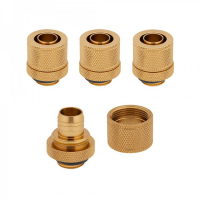 Фитинг Corsair Hydro X Series XF Softline 4-pack 10/13mm compression - Gold