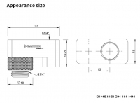 Адаптер Barrow TX360PZ-15 Silver