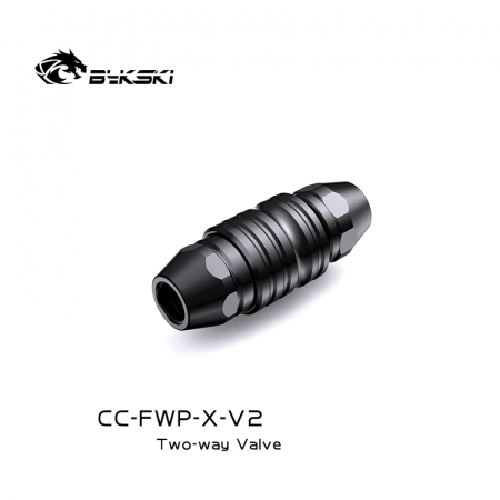 Быстросъемный фитинг Bykski CC-FWP-X-V2 Black