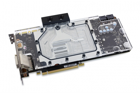 Водоблок EK-FC1080 GTX FTW2 - Nickel