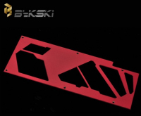 Бэкплейт Bykski FOUR FR-N-GTX1080TI-BE Red