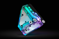 Моноблок EK-Quantum Momentum VRM Bridge ROG Crosshair VIII Formula D-RGB -Plexi